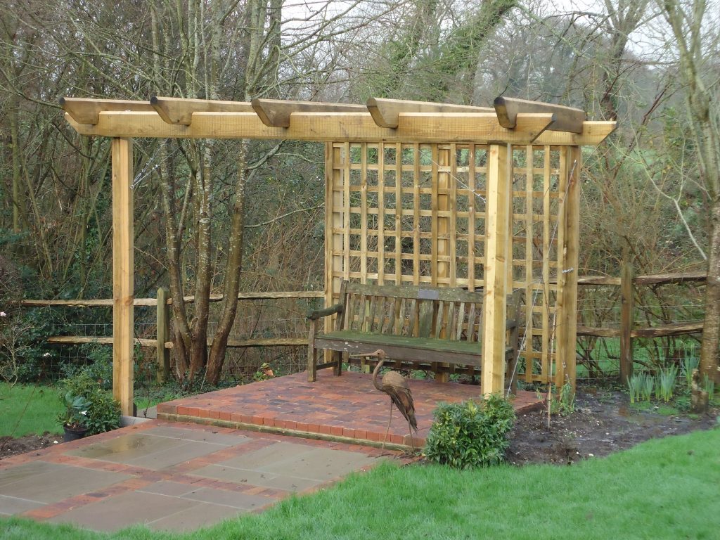 An Alternative Pergola Solution The Landscape Library