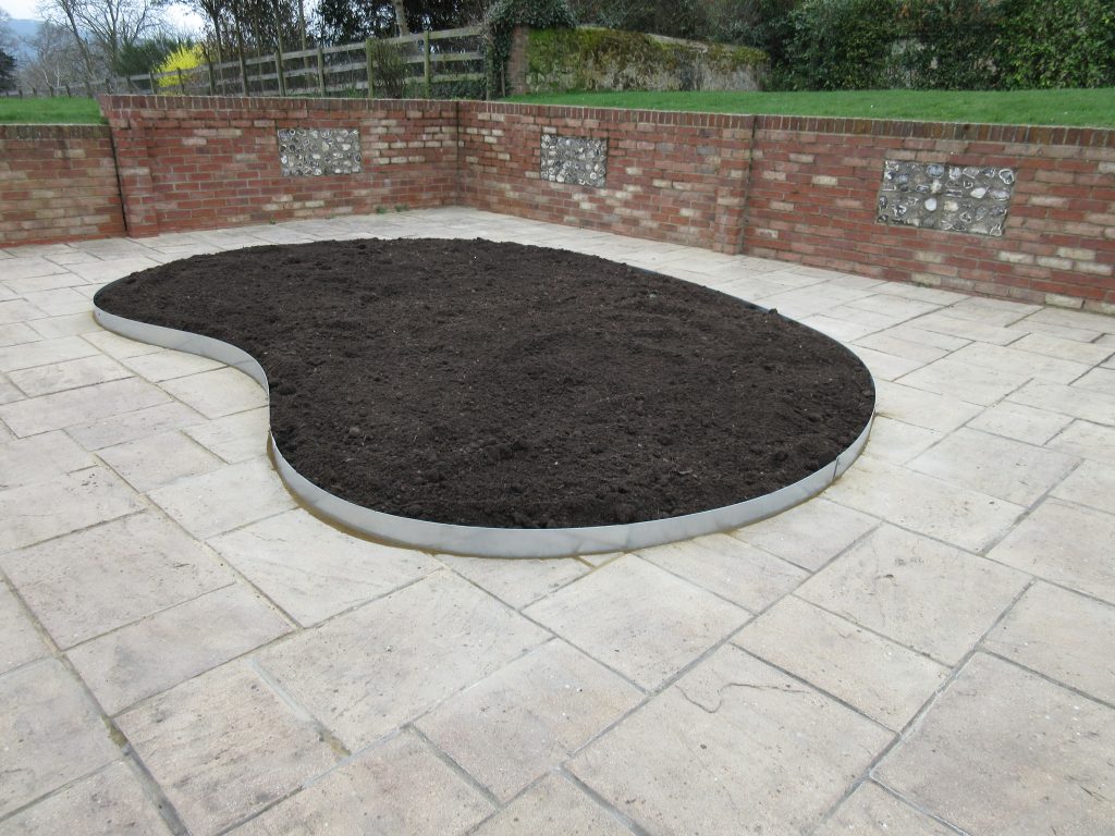 Creating Raised Beds Using Metal Edging The Landscape Library