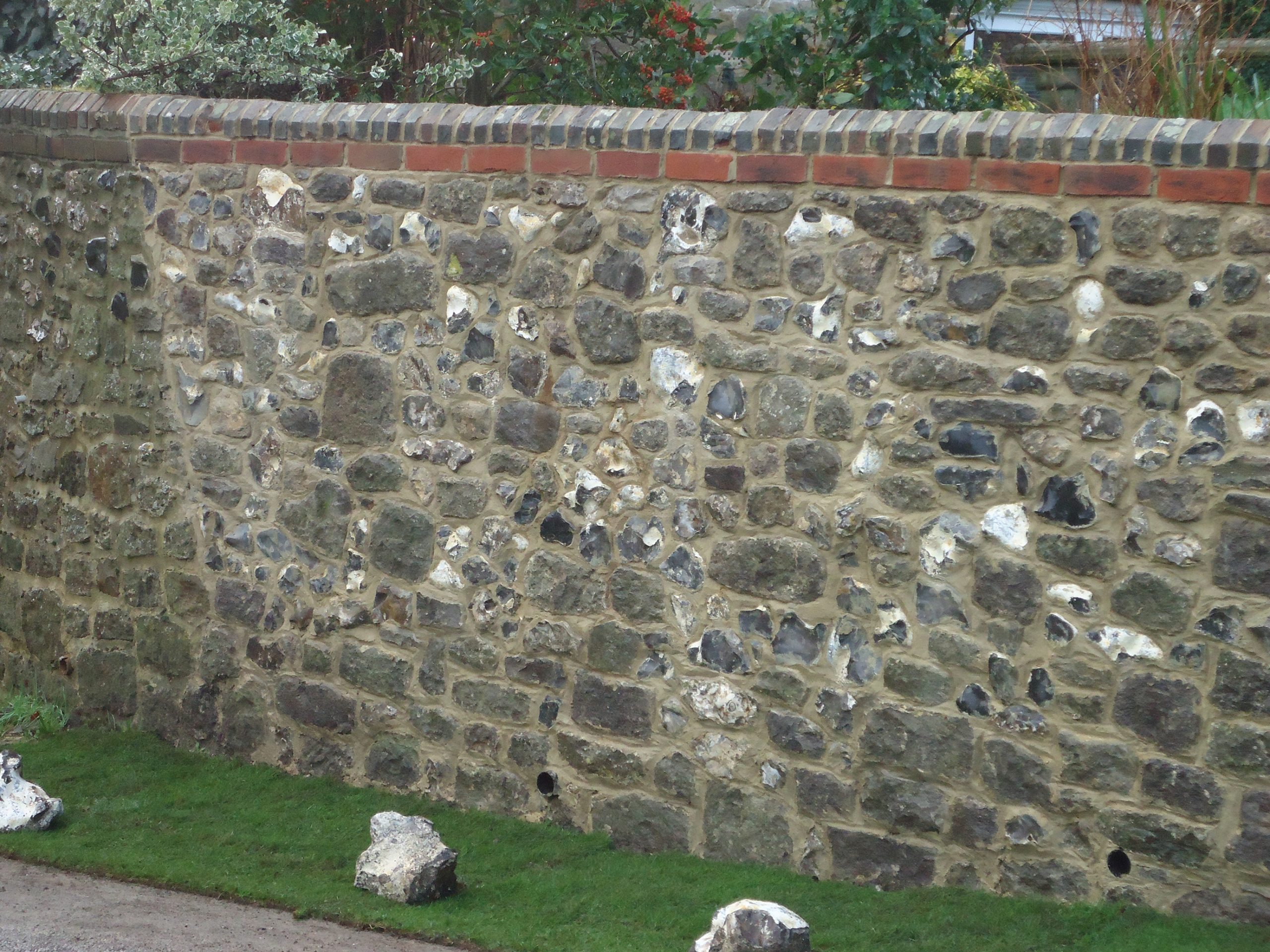 Rebuilding Retaining Rubble Stone Walls The Landscape Library